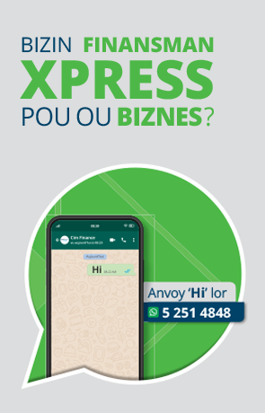 BIZIN FINANSMAN XPRESS POU OU BIZNES?