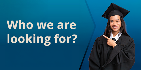 Who we are looking for?
